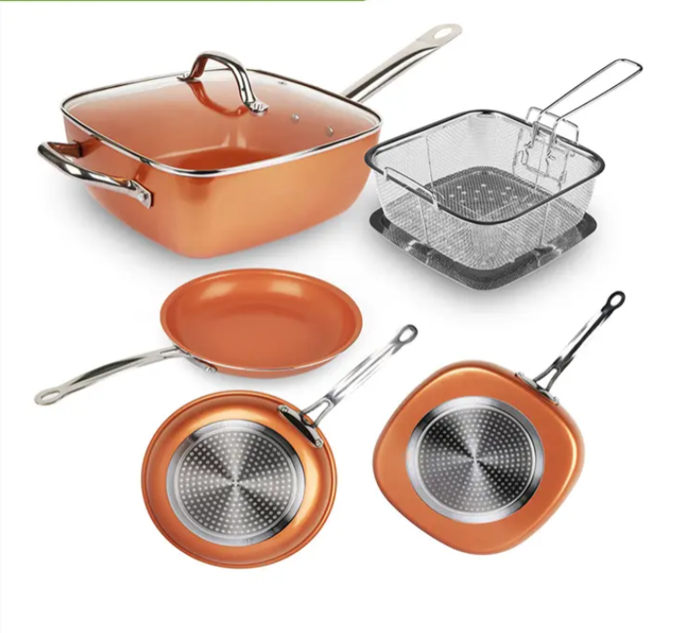 SET DE OLLAS MAGICO COPPER PAN - COCINA