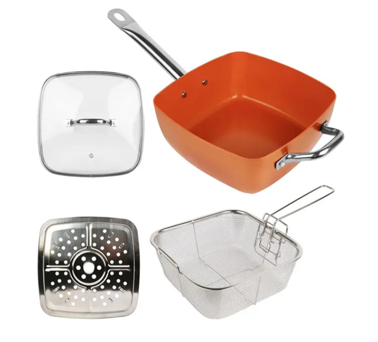 SET DE OLLAS MAGICO COPPER PAN - COCINA