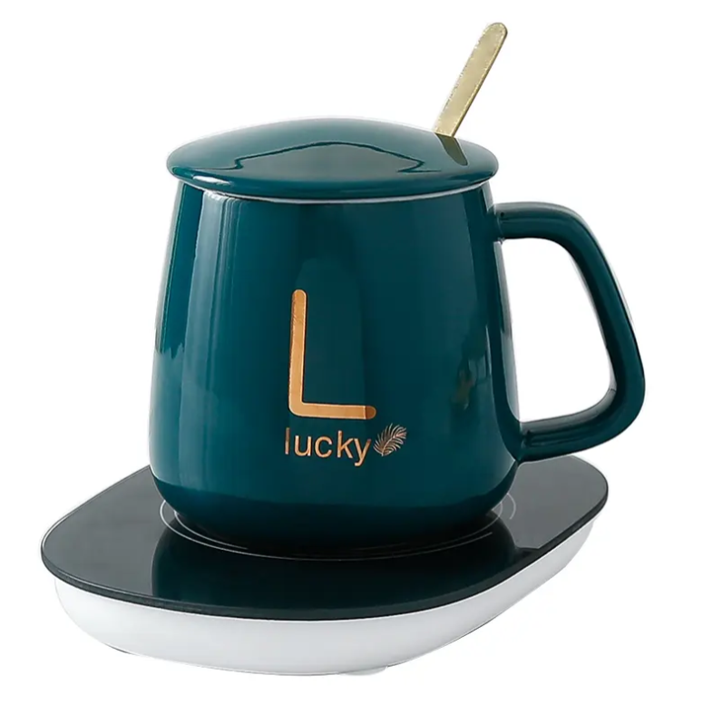TAZA DE CERAMICA CON CALENTADOR - HOGAR