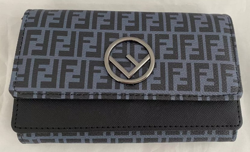 FENDI AZUL OSCURA( Carteras- Billeteras ) ---⏲️