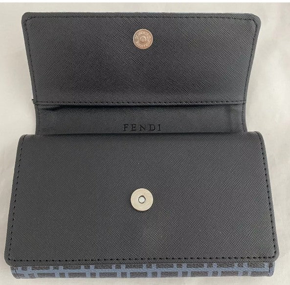 FENDI AZUL OSCURA( Carteras- Billeteras ) ---⏲️