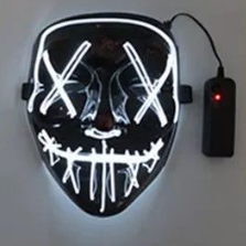 MASCARAS HALLOWEEN LUZ LED- INFANTIL