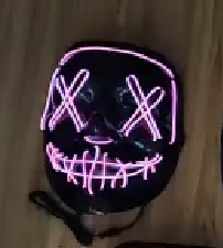 MASCARAS HALLOWEEN LUZ LED- INFANTIL