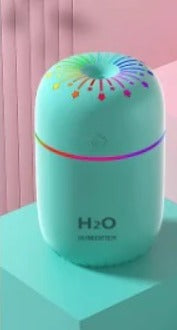 Humidificador luz led 3 en 1 De 300ml Difusor Aroma Led- HOGAR