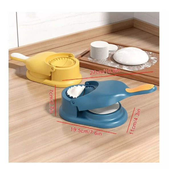 2 MOLDES PARA HACER EMPANADAS CON MEDIDAS - HOGAR- COCINA