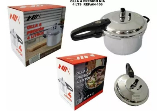 Copia de OLLA PRESIÓN NIA 4 LITROS - COCINA- HOGAR