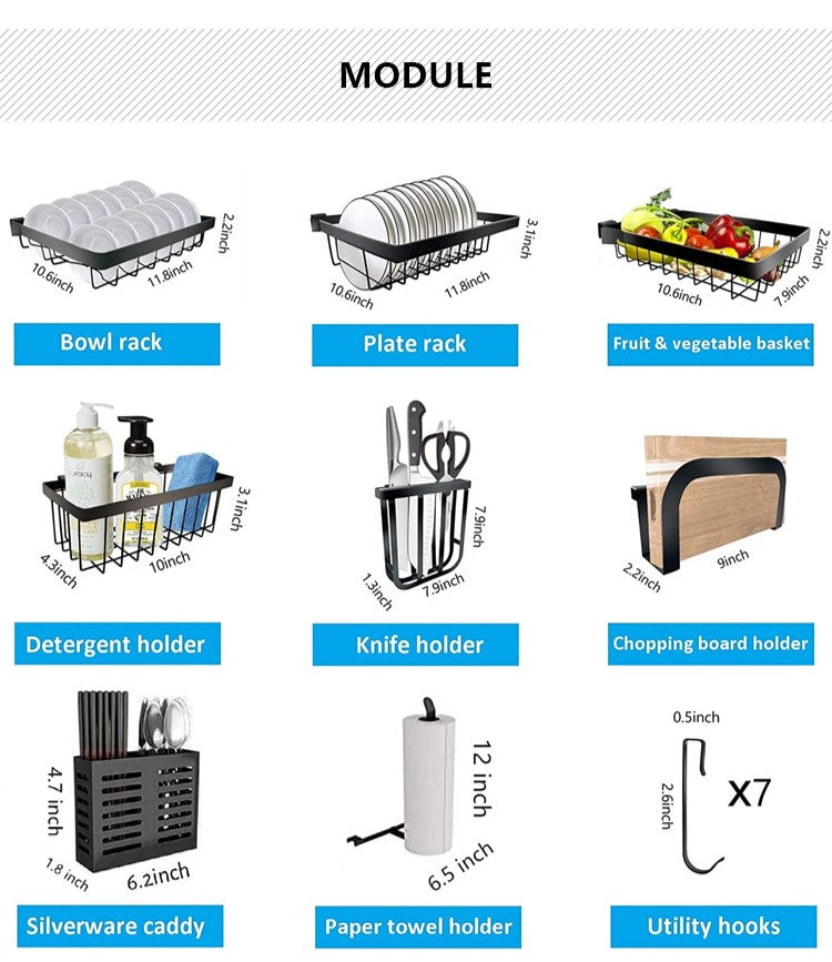 ESCURRIDOR MAGICO PARA PLATOS - COCINA Y HOGAR