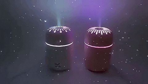 Humidificador led difusor USB con esencia
