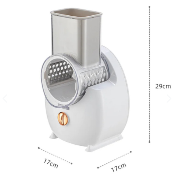 RALLADOR ELECTRICO AUTOMATICO 3 EN 1- COCINA- HOGAR-3 EN 1
