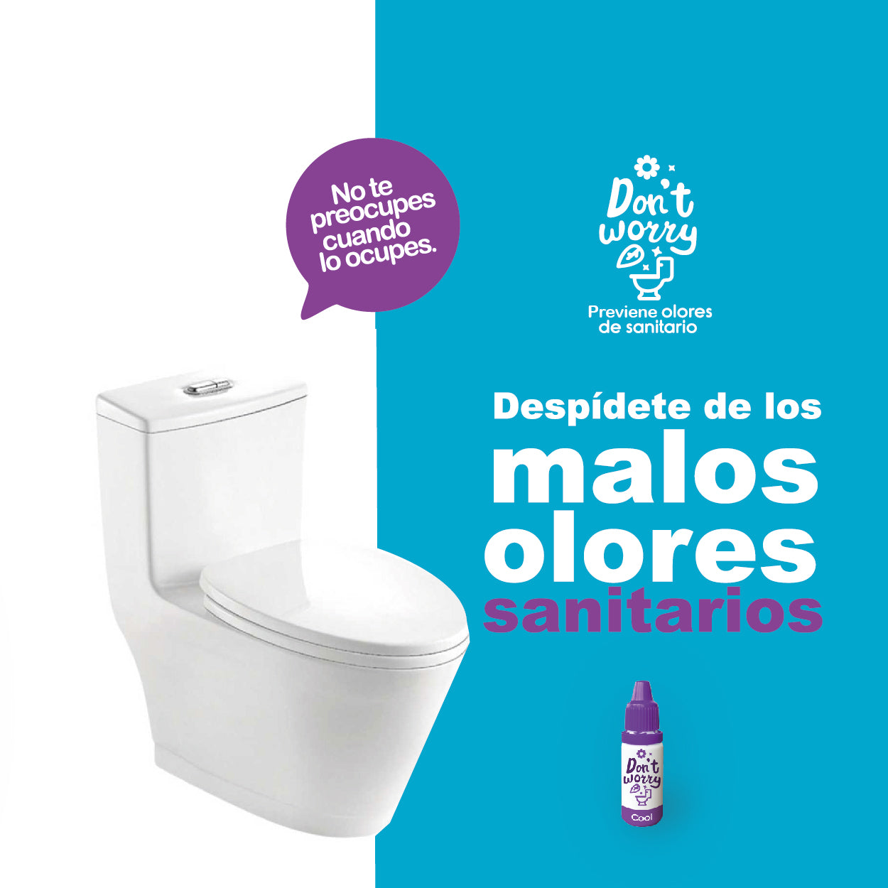 DON`T WORRY ELIMINADOR DE OLORES - HOGAR