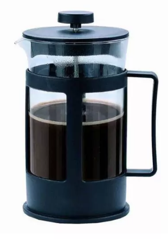 Prensa Francesa de 600 ml con filtro de malla metálica. - Cocina
