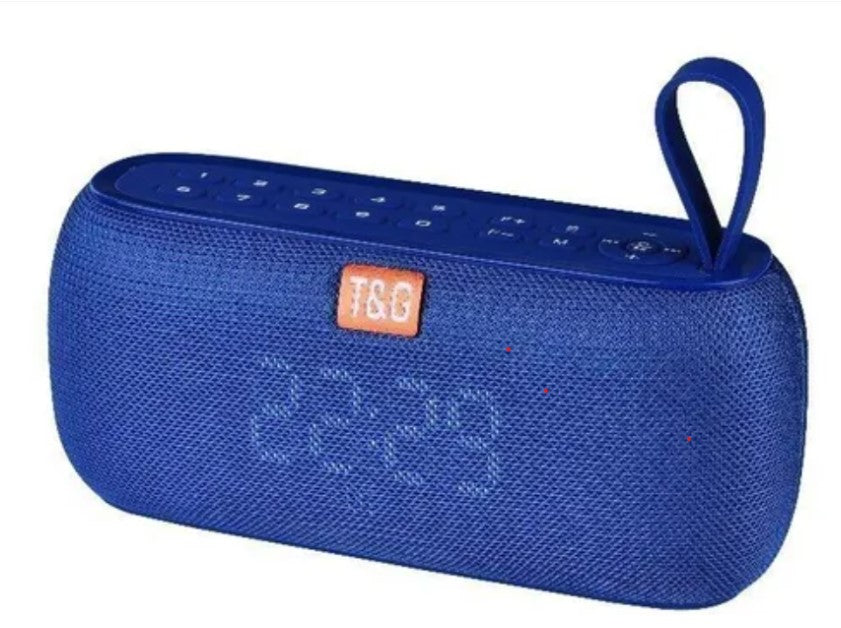 PARLANTE RELOJ BLUETOOTH RADIO FM TG177- Hogar