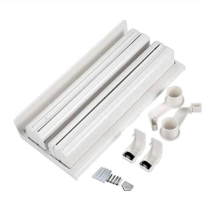 DISPENSADOR ROLLOS MULTIFUNCIONAL COCINA. 4 en 1- Hogar