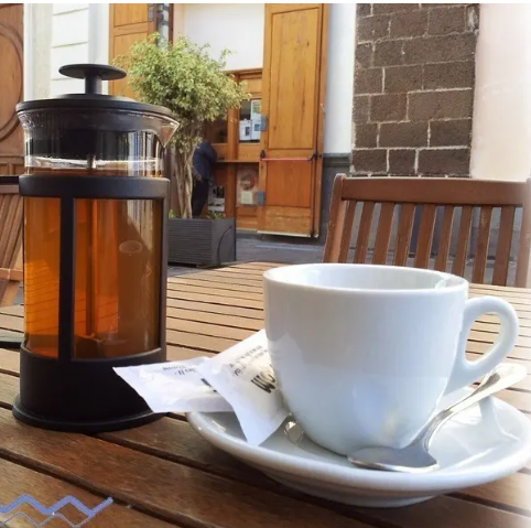 Prensa Francesa de 600 ml con filtro de malla metálica. - Cocina