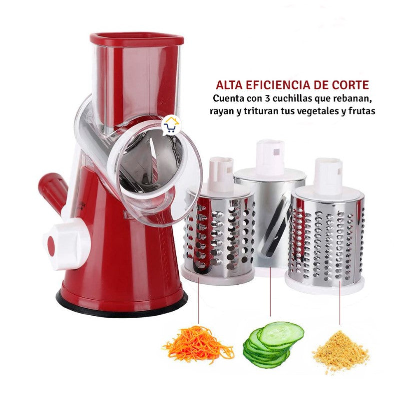 MOLINO RALLADOR 3 EN 1 CORTADOR PICATODO- Cocina
