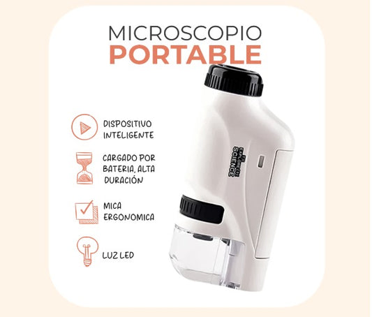 MICROSCOPIO DROPS PORTABLE - JUGUETERIA