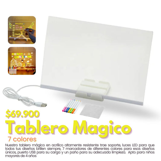 TABLERO MAGICO 7 COLORES