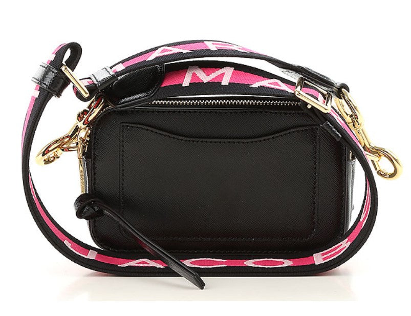 MARC JACOBS Bolsos ( Carteras ) ---⏲️ NEGRO PUNTA BLANCA CORREA ROJA O ROSADA