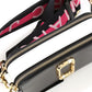 MARC JACOBS Bolsos ( Carteras ) ---⏲️ NEGRO PUNTA BLANCA CORREA ROJA O ROSADA