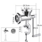 MOLINO PREMIUM CON EMBUDO PARA EMBUTIDOS - COCINA