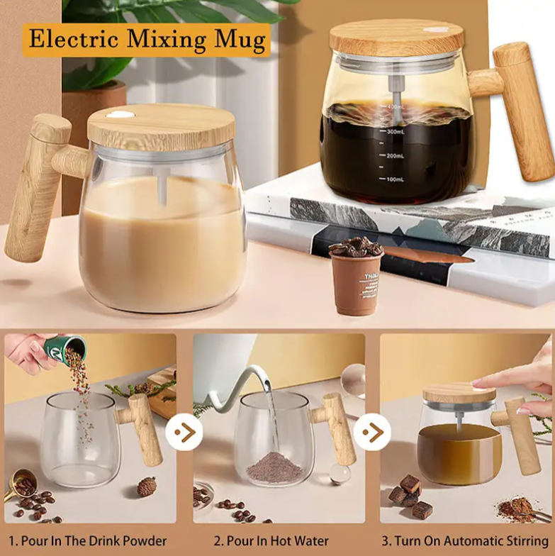 TAZA PARA CAFE ELECTRICO MIXING - HOGAR