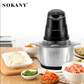 TRITURADOR DE ALIMENTOS SOKANY 2L - COCINA