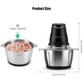 TRITURADOR DE ALIMENTOS SOKANY 2L - COCINA