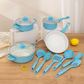 13 EN  1 JUEGO MAGICO DE OLLAS + UTENSILIOS DE COCINA ANTIADHERENTE - COCINA