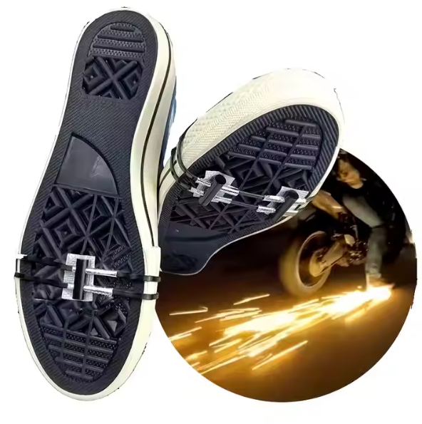 COMBO FEET SLIDERS + SEGURO PARA MOTO 2 EN 1