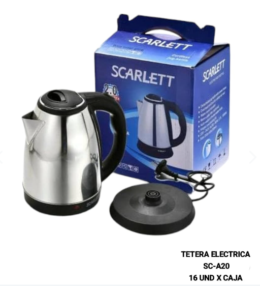 ✨ Tetera Hervidor Eléctrico 2L - ¡Magia, Velocidad y Estilo en tu Cocina! 🔥☕🌟- Hogar