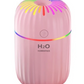 Humidificador luz led 3 en 1 De 300ml Difusor Aroma Led- HOGAR