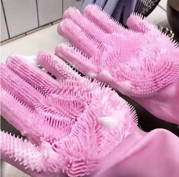 GUANTES DE SILICONA MULTIUSOS - Cocina