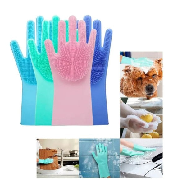 GUANTES DE SILICONA MULTIUSOS - Cocina