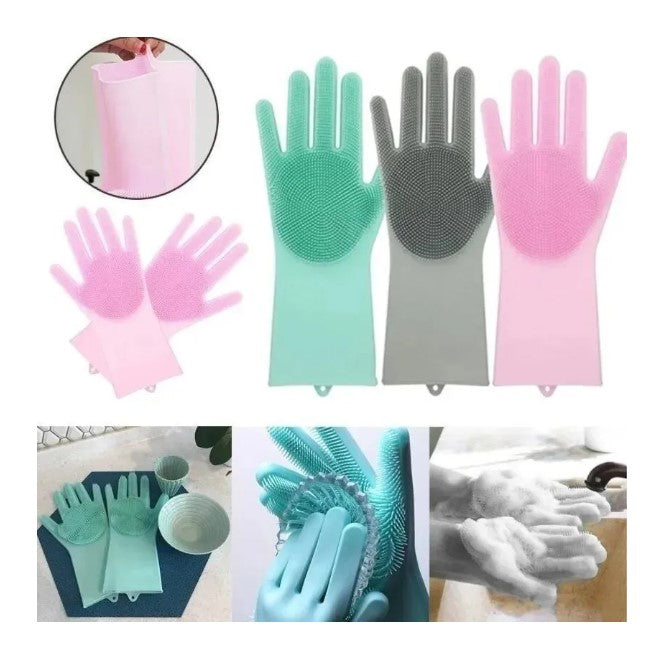 GUANTES DE SILICONA MULTIUSOS - Cocina